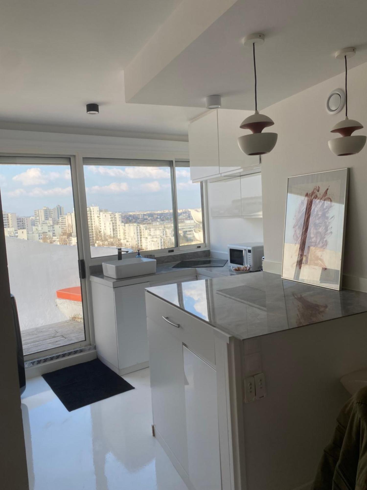 14Eme Et Der Etage "Arty" Avec 2 Chambres Et Vue Panoramique ! Créteil Eksteriør bilde