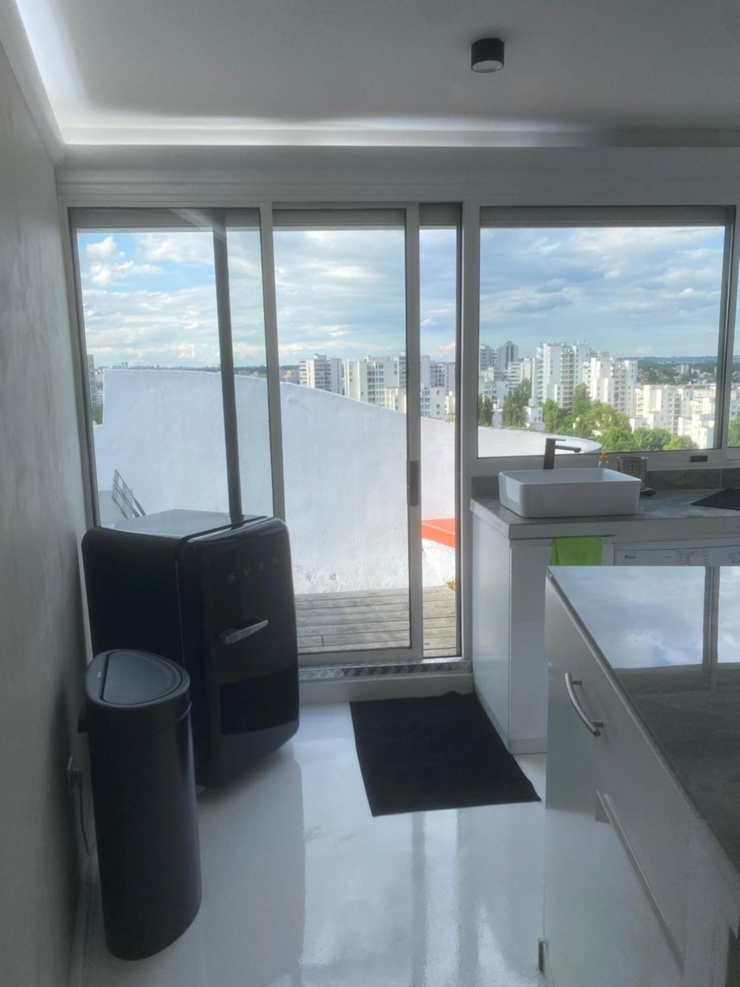14Eme Et Der Etage "Arty" Avec 2 Chambres Et Vue Panoramique ! Créteil Eksteriør bilde